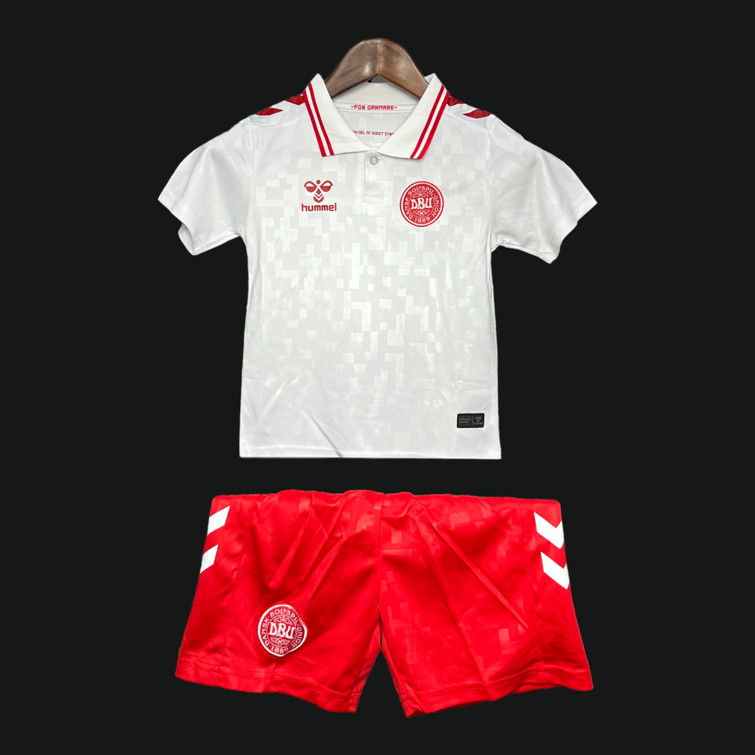 Acheter Danemark Maillot Extérieur 2425 – Enfant - Maillot pas cher